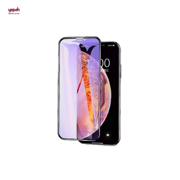 Yopah  Edge To Edge Antiblue ray Tempered Glass for Apple iPhone X, Apple iPhone XS, Apple iPhone 11 Pro  (Pack of 1)