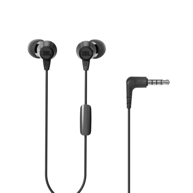 JBL C50HI, Wired in Ear Headphones with Mic